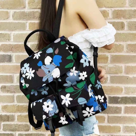 kate spade Handbags - Kate Spade Floral Backpack